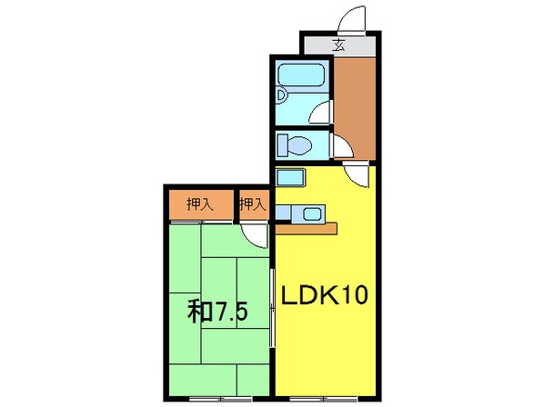 フェニックスの物件間取画像